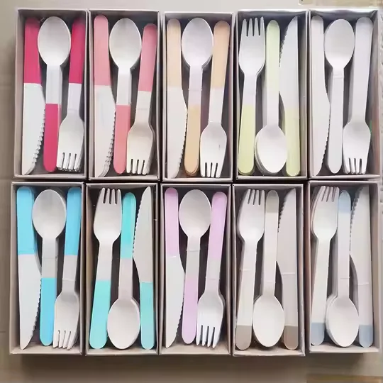Disposable Tableware Customization: What Materials Are Spoons Made From?