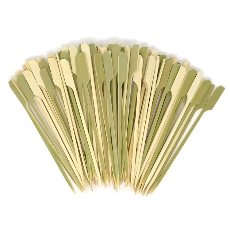 Anti-Slip Surface Engineering for Bamboo Skewers: Solving the “Oily Ingredient Slide