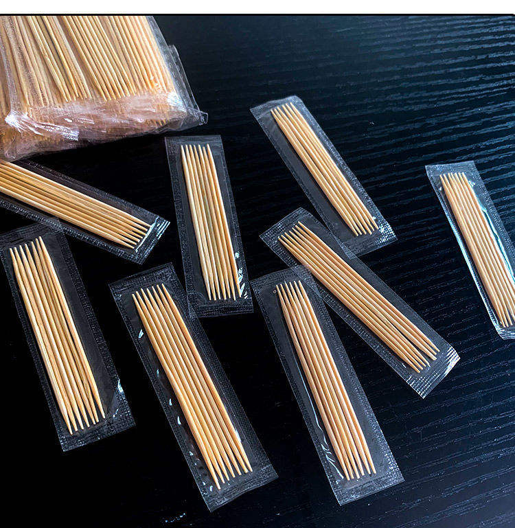 Paper Bag Packaged Toothpicks: Custom Design for Five-Star Hotel Guest Rooms to Enhance Brand Details