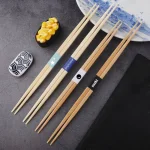 Carbonized Bamboo Sushi Chopsticks Bulk Eco Friendly Tableware
