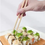 Carbonized Bamboo Sushi Chopsticks Bulk Eco Friendly Tableware