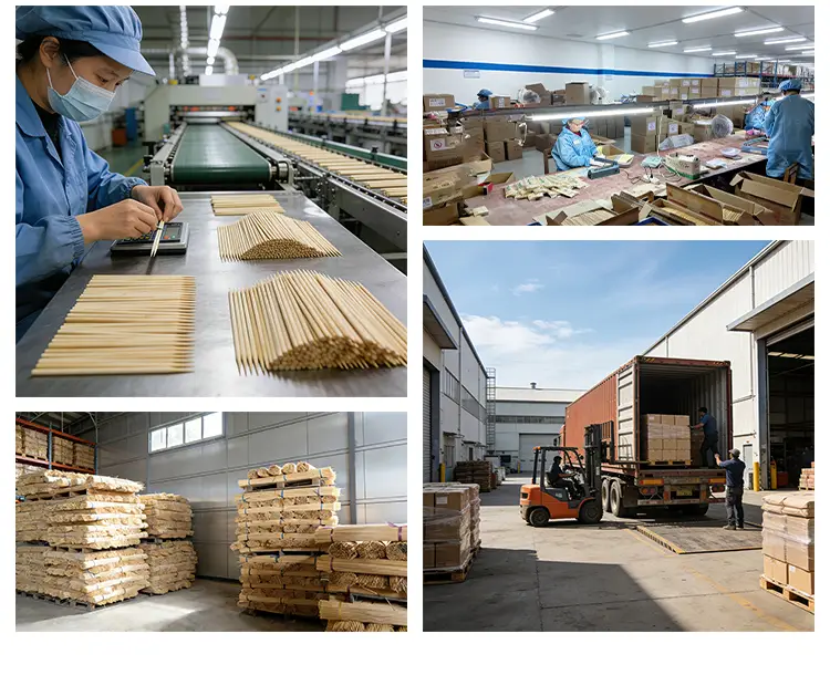 8″ Flat Bamboo Skewers For Israel & Lebanon