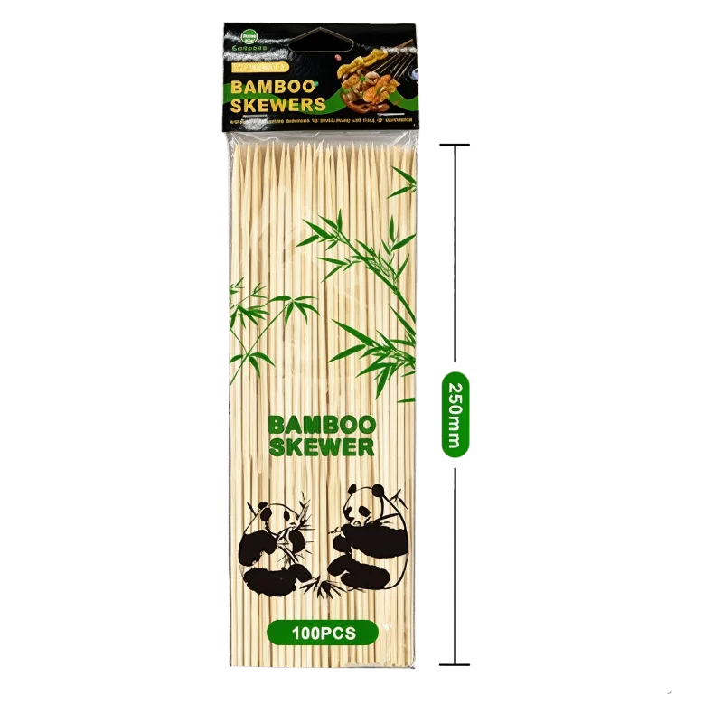 10″ 3.0mm Bamboo Skewers