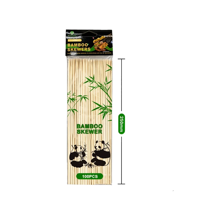 10″ 3.0mm Bamboo Skewers