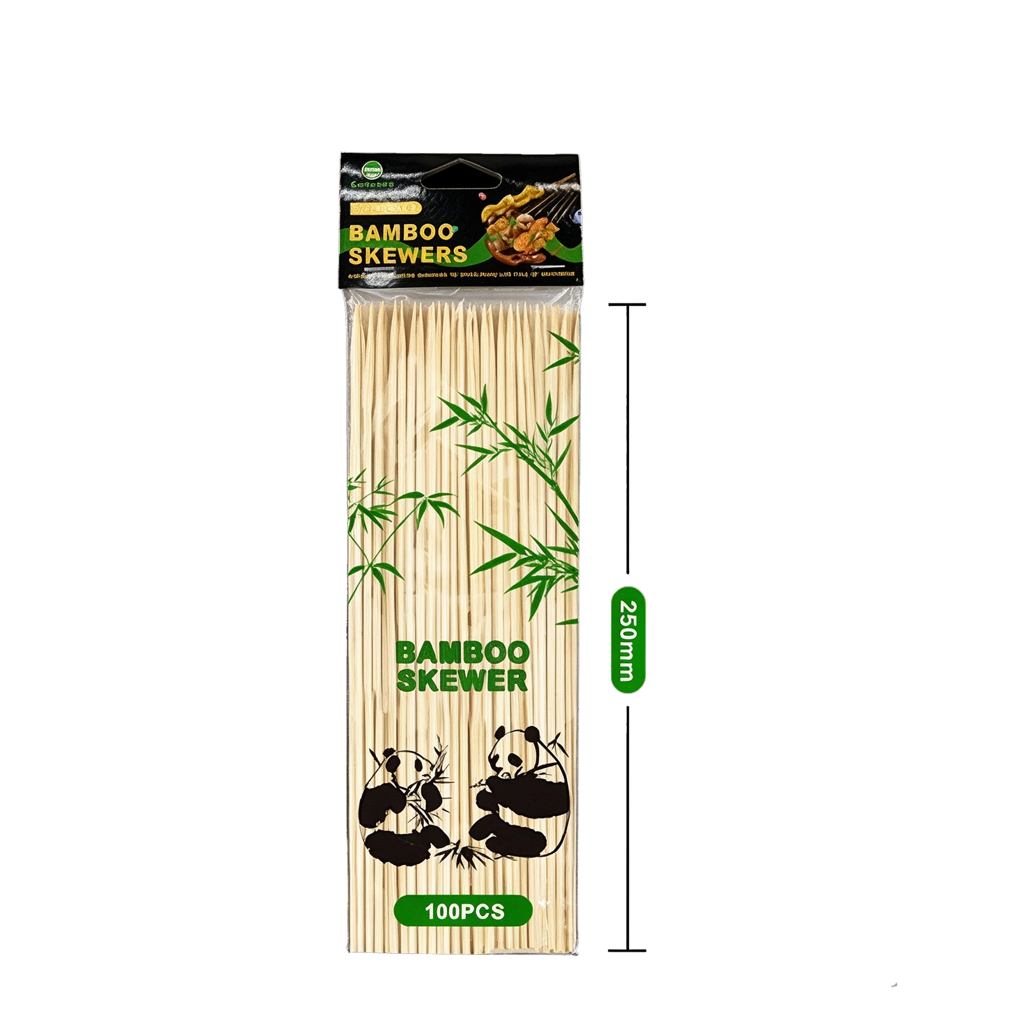 10″ 3.0mm Bamboo Skewers