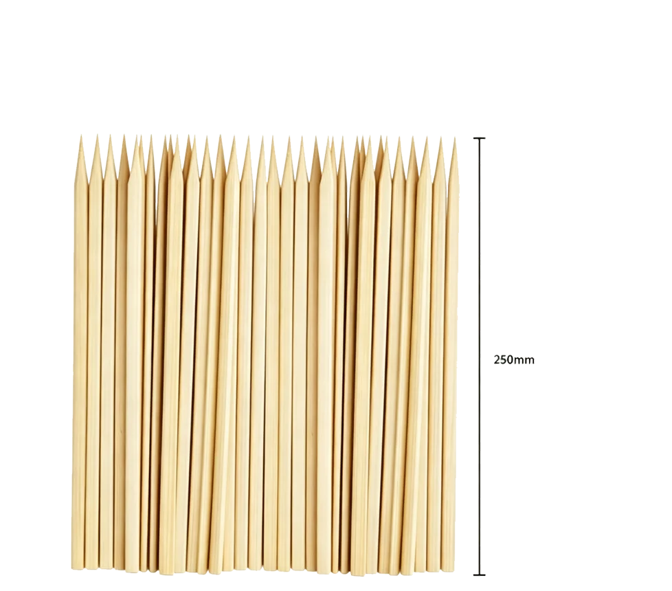 10″ Flat Bamboo Skewers For Israel & Lebanon