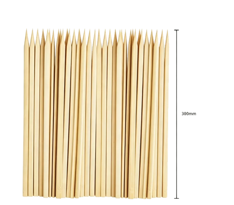 12″ Flat Bamboo skewer For Israel & Lebanon
