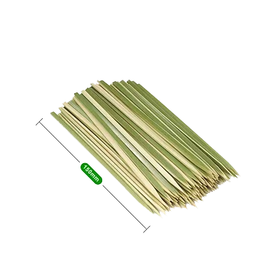 4″ Flat Bamboo skewers
