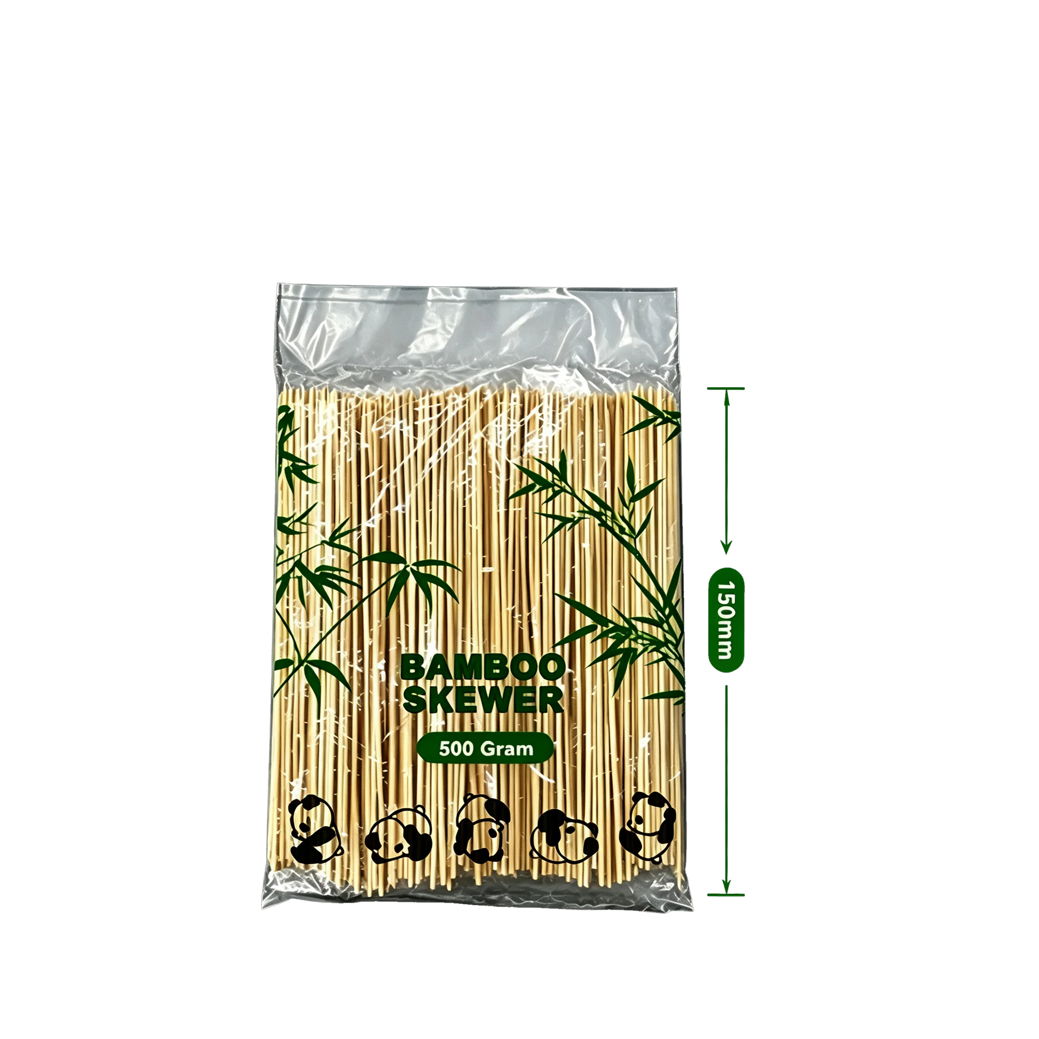 6″ 4.0mm Bamboo Skewers
