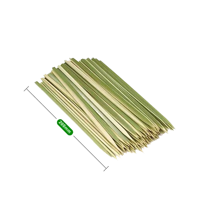 6″ Flat Bamboo skewers