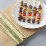 10″ Flat Bamboo Skewers