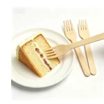 Disposable Wooden Forks Biodegradable Birch Wood Cutlery Bulk