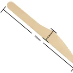 Eco Friendly Disposable Wooden Knives