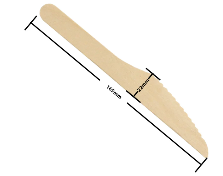 Eco Friendly Disposable Wooden Knives