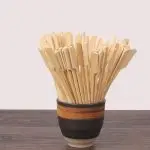 3.6″ Disposable eco-friendly bamboo Teppo Skewer