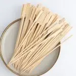 3.6″ Disposable eco-friendly bamboo Teppo Skewer