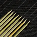 14″ degradable eco Square bamboo skewer