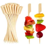 4.8″ Biodegradable eco-friendly bamboo Teppo Skewer