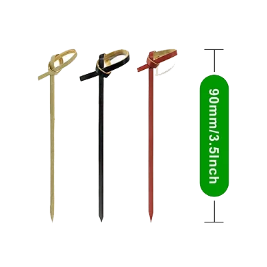 3.5″ disposable bamboo knot picks