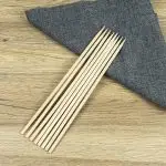 16″ degradable eco Square bamboo skewer