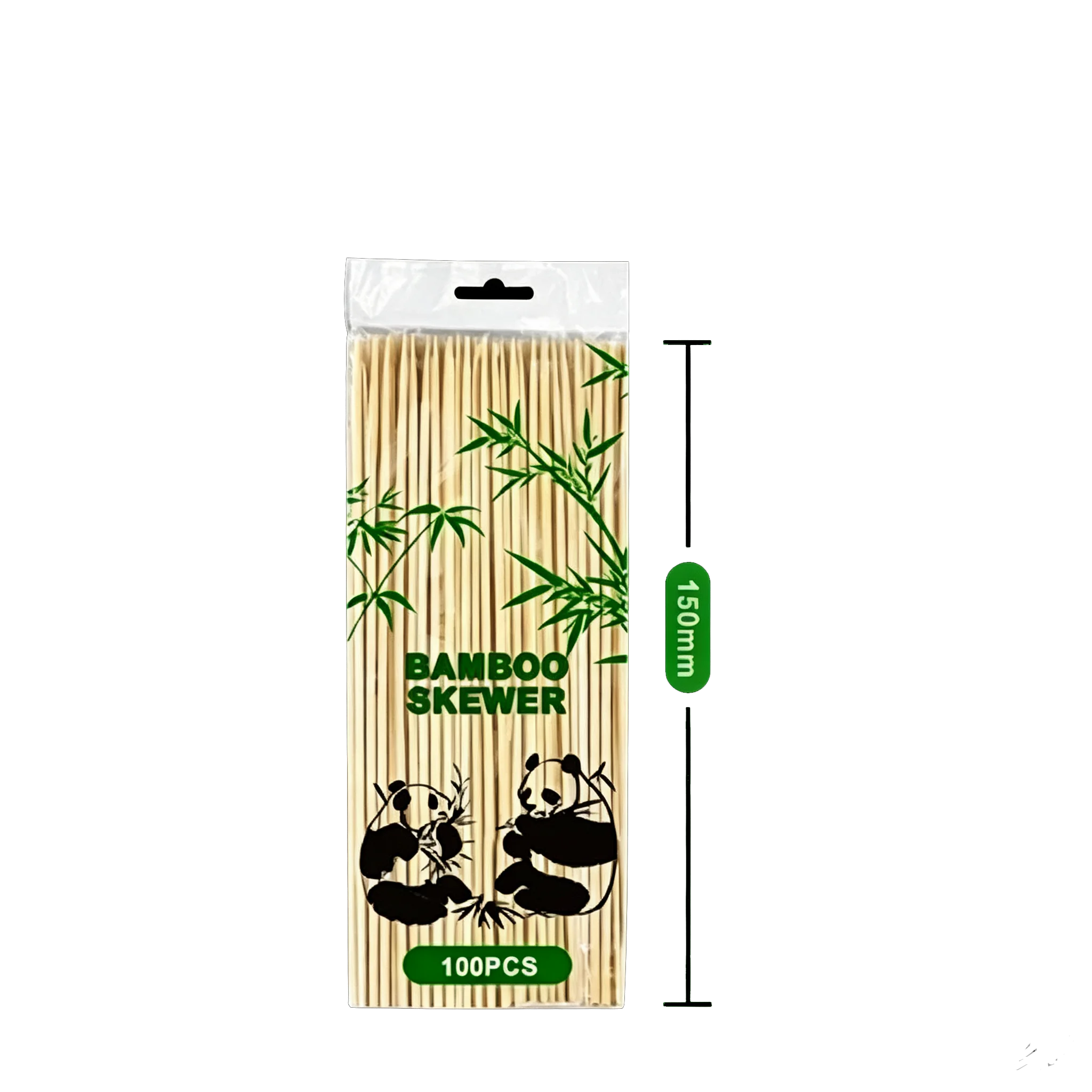 6″ 3.0mm Bamboo Skewers