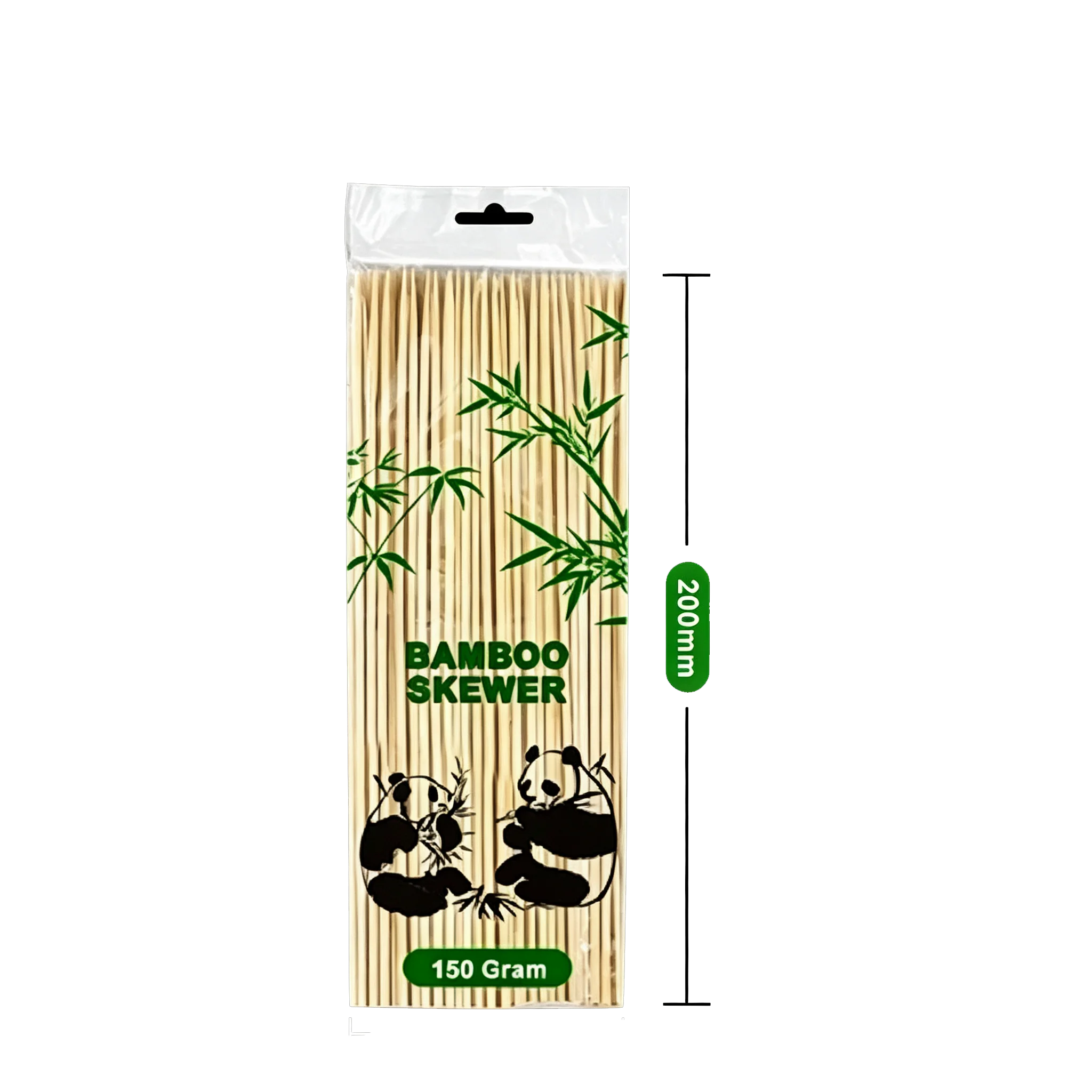 8″ 3.0mm Bamboo Skewers