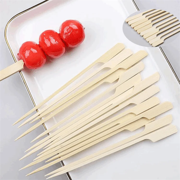 Don’t Let a $0.01 Skewer Ruin Your Brand！Knot vs. Paddle Bamboo Skewers B2B Sourcing &amp; Technical Guide