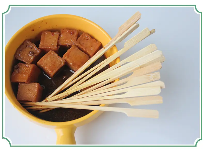 5.9″ Disposable eco-friendly bamboo Teppo Skewer