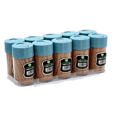 Biodegradable strong bamboo toothpicks