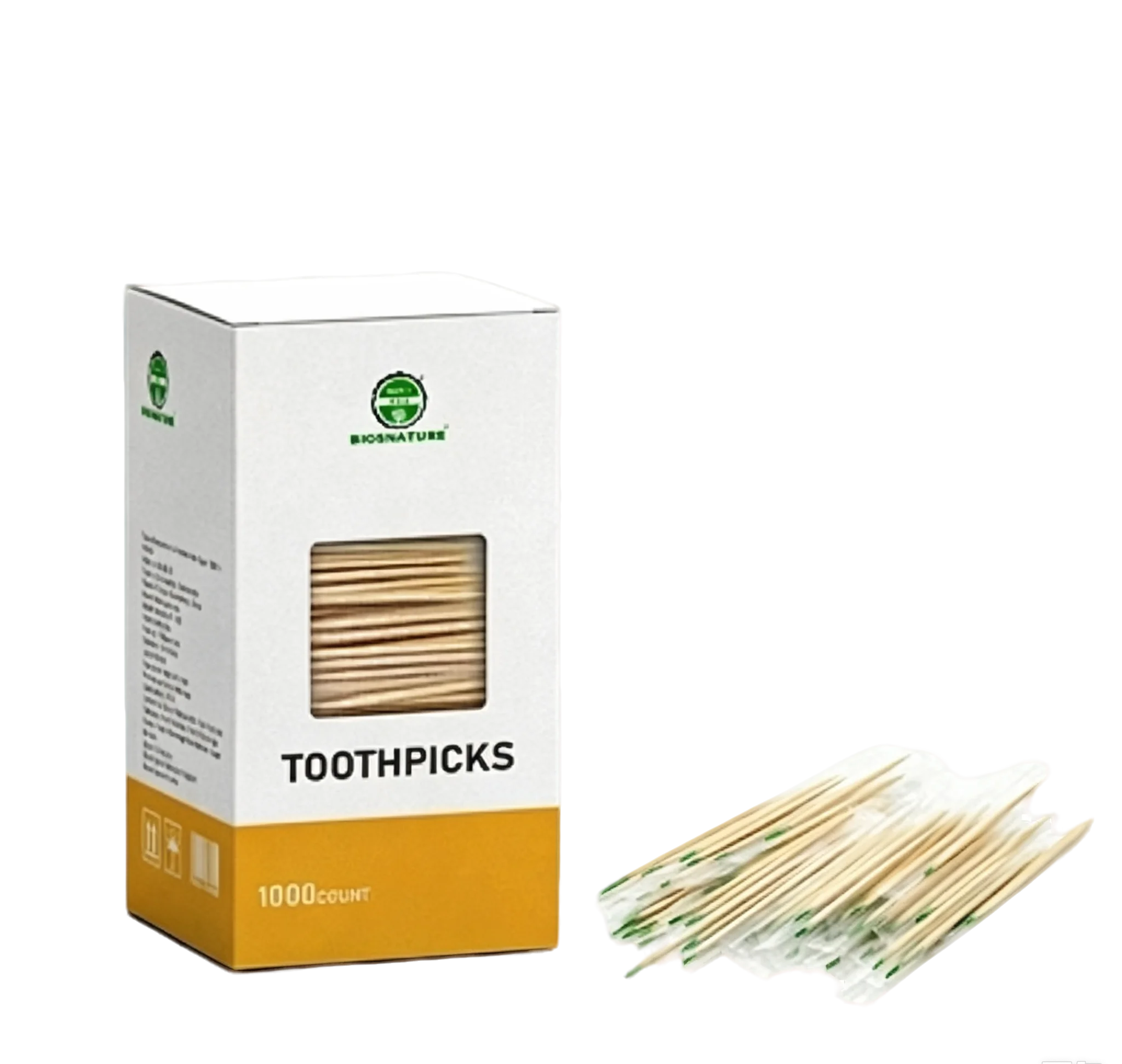 Eco-Friendly Bamboo Toothpicks