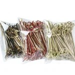 7″ disposable Twist bamboo knot picks