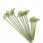 5.9″ disposable Twist bamboo knot picks
