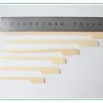 4.8″ Biodegradable eco-friendly bamboo Teppo Skewer