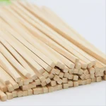 6″ degradable eco Square bamboo skewer For Israel & Lebanon
