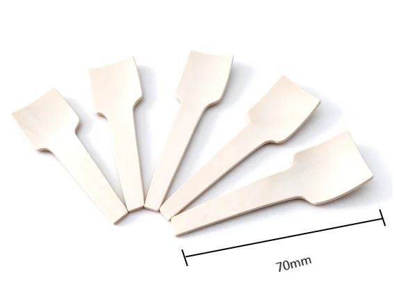 3.7″ 95mm Disposable Ice Cream Wooden Scoon SP95