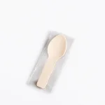 3.7″ 95mm Disposable Ice Cream Wooden Spoon SP95/1