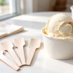3.7″ 95mm Disposable Ice Cream Wooden Scoon SP95