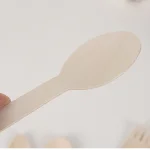 4.3″ 110mm Disposable Wooden Tea spoon SP110