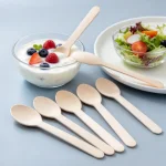 4.3″ 110mm Disposable Wooden Tea spoon SP110